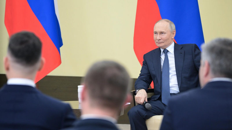Путин назвал обмеление Каспия большой проблемой