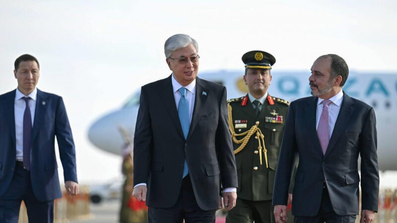 Касым-Жомарт Токаев прибыл в Иорданию с официальным визитом